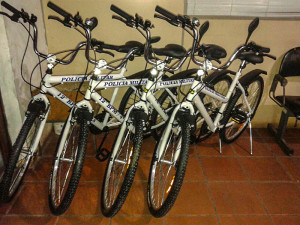 Bicicletas serão utilizadas no patrulhamento ostensivo em Maricá. (foto: Mauro Luis / Maricá Info)