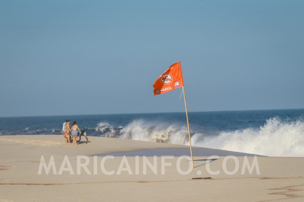 Ressaca Litoral de Maricá deverá registrar ondas de até 2 5 metros