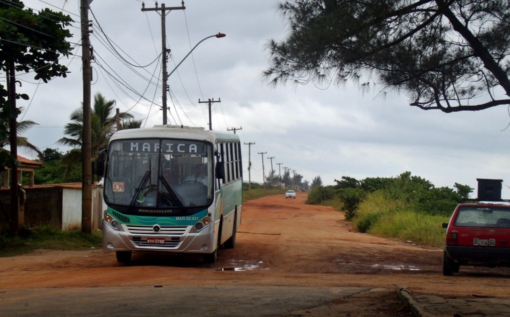 Atual serviço de transporte em Maricá é ineficiente. (Foto: João Henrique | Maricá Info)