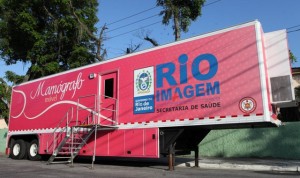 Mamógrafo móvel realiza exames em São Gonçalo até 25 de março.