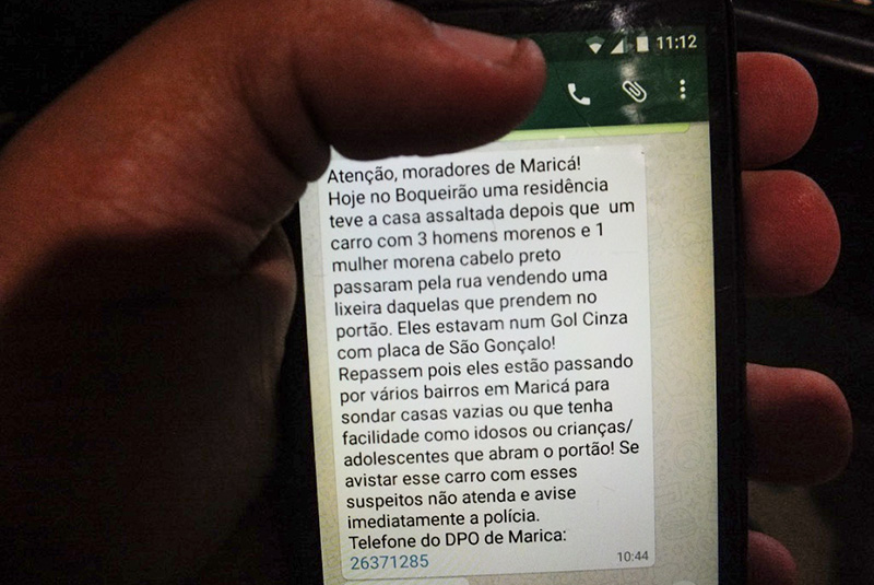 Maricá: Alerta nas redes sociais para vendedores de lixeira