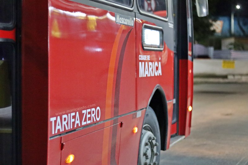 Vermelhinho Maricá Transporte Tarifa Zero 1