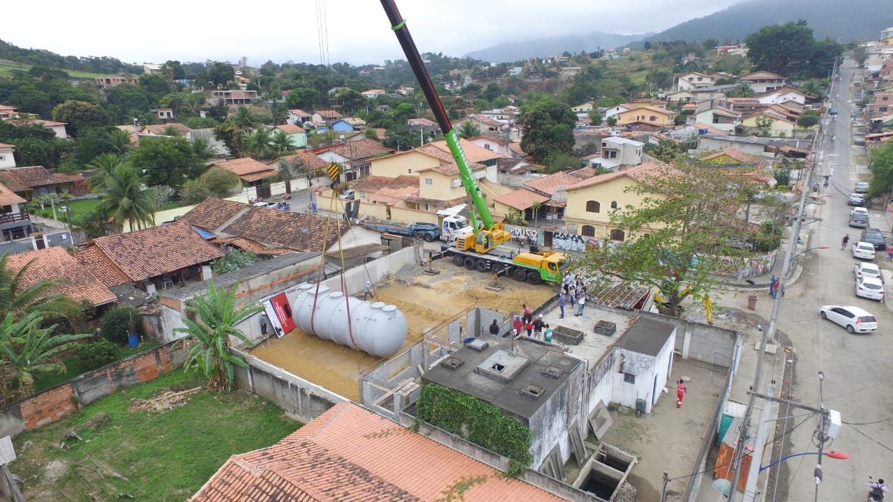 estação de tratamento de esgoto