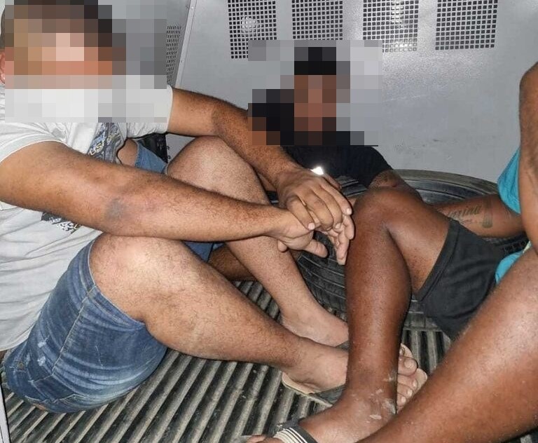 presos assaltos itaipuacu