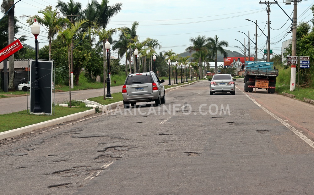 Avenida Gilberto Carvalho Entrada de Itaipuacu