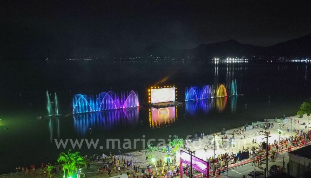 Aguas Dancantes Espetaculo Marica Natal Iluminado 2022 foto maricainfo