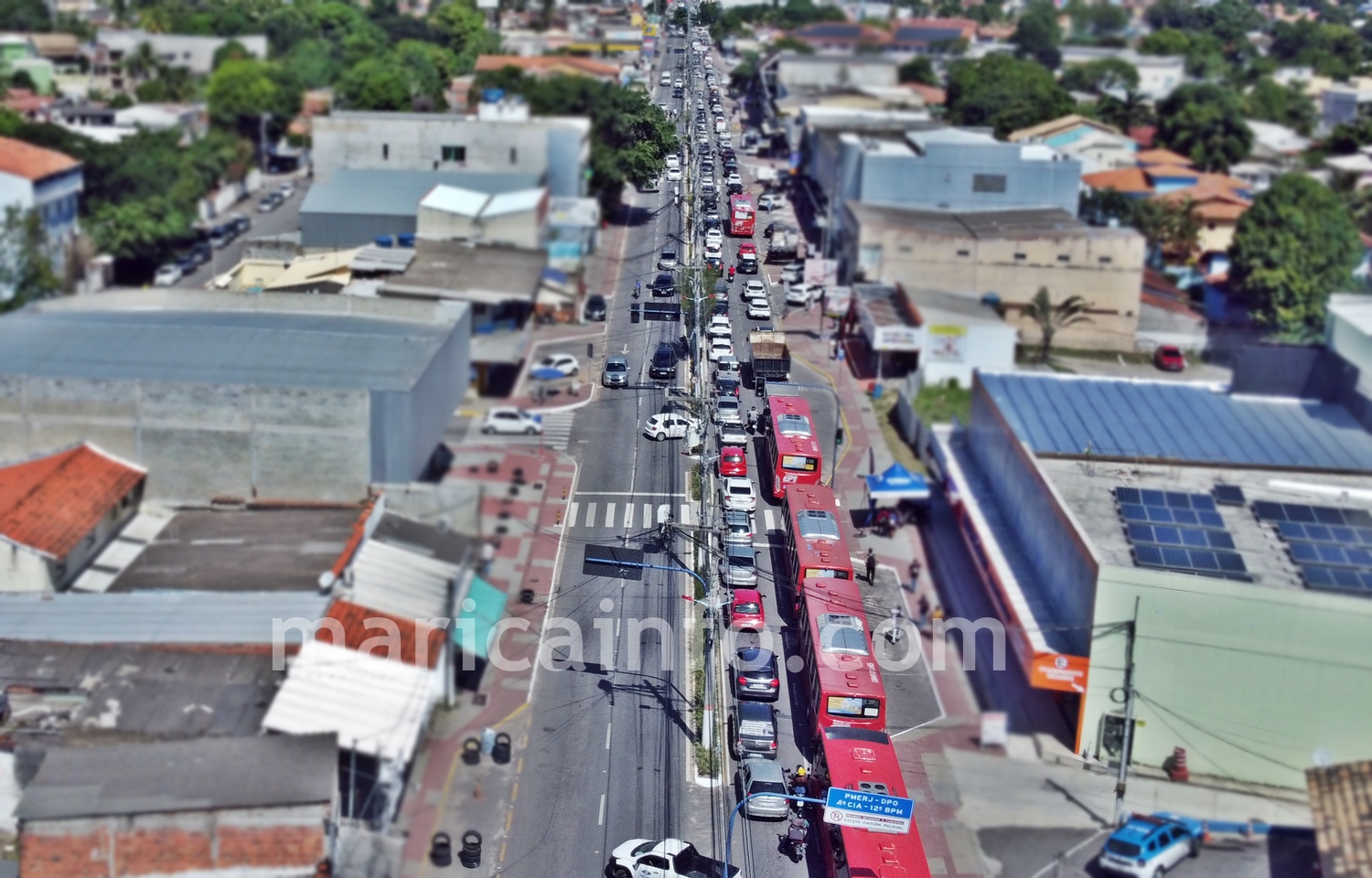 Transito Avenida Vereador Francisco Sabino da Costa Centro Marica Abril 2023 3