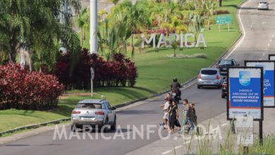 Travessia perigoso de pedestres na RJ-106 na altura do loteamento Vivendas, em Inoã, Maricá (RJ). Junho 2023 - Foto: João Henrique / Maricá Info