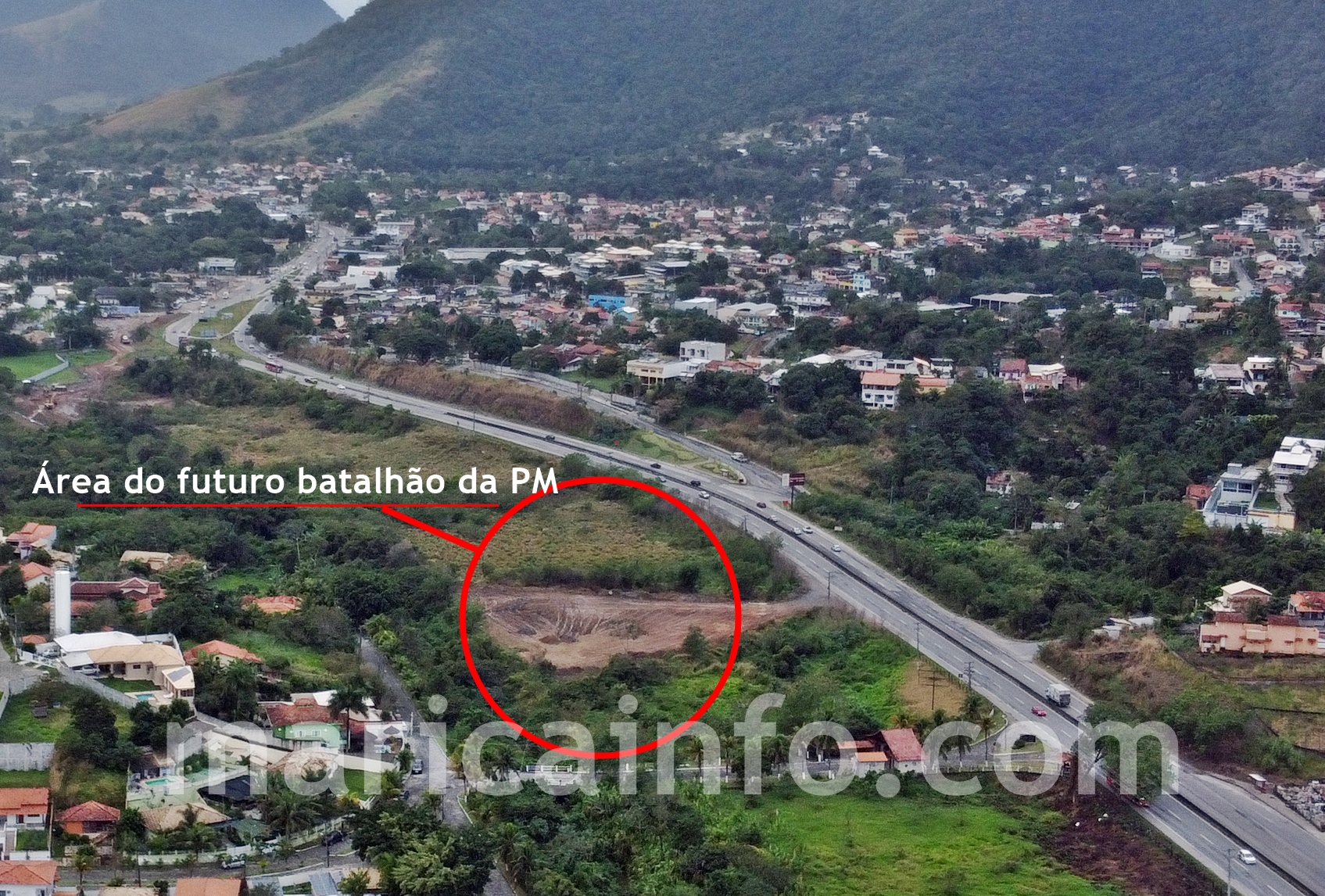 Terreno Batalhao Marica 2023 Agosto