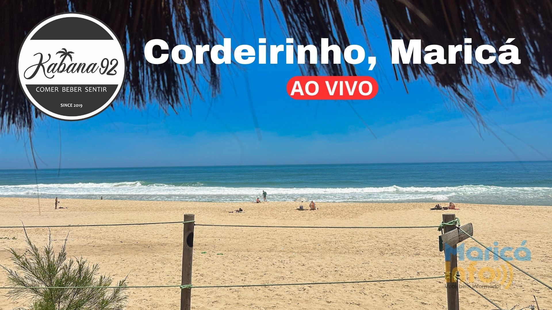 Praia de Cordeirinho Kabana 92 Marica Praia Ao Vivo