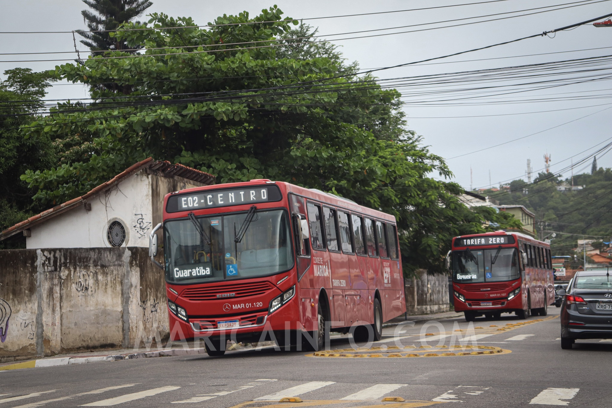 Onibus Vermelhinho EPT Centro Marica