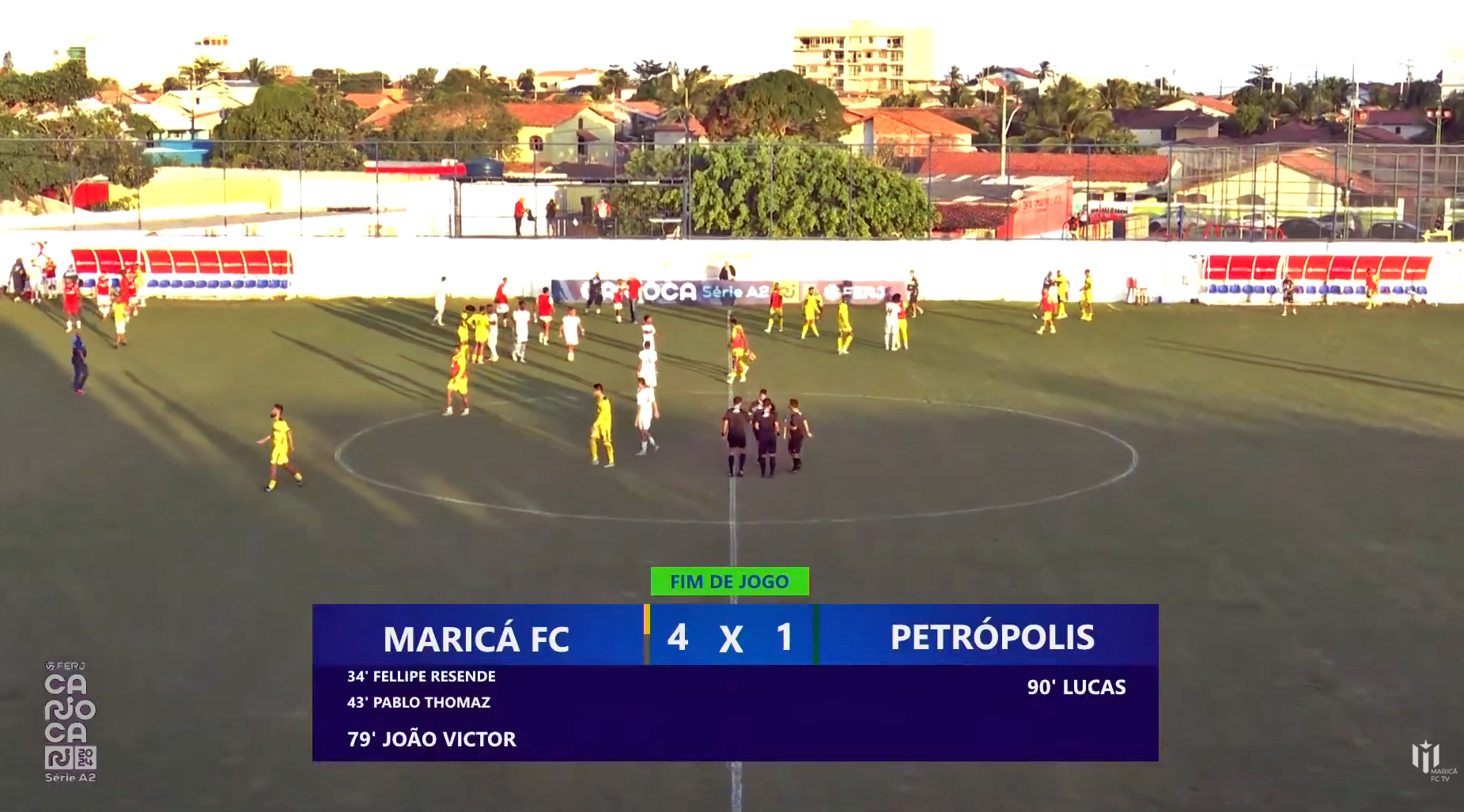 Jogo Marica FC x Petropolis