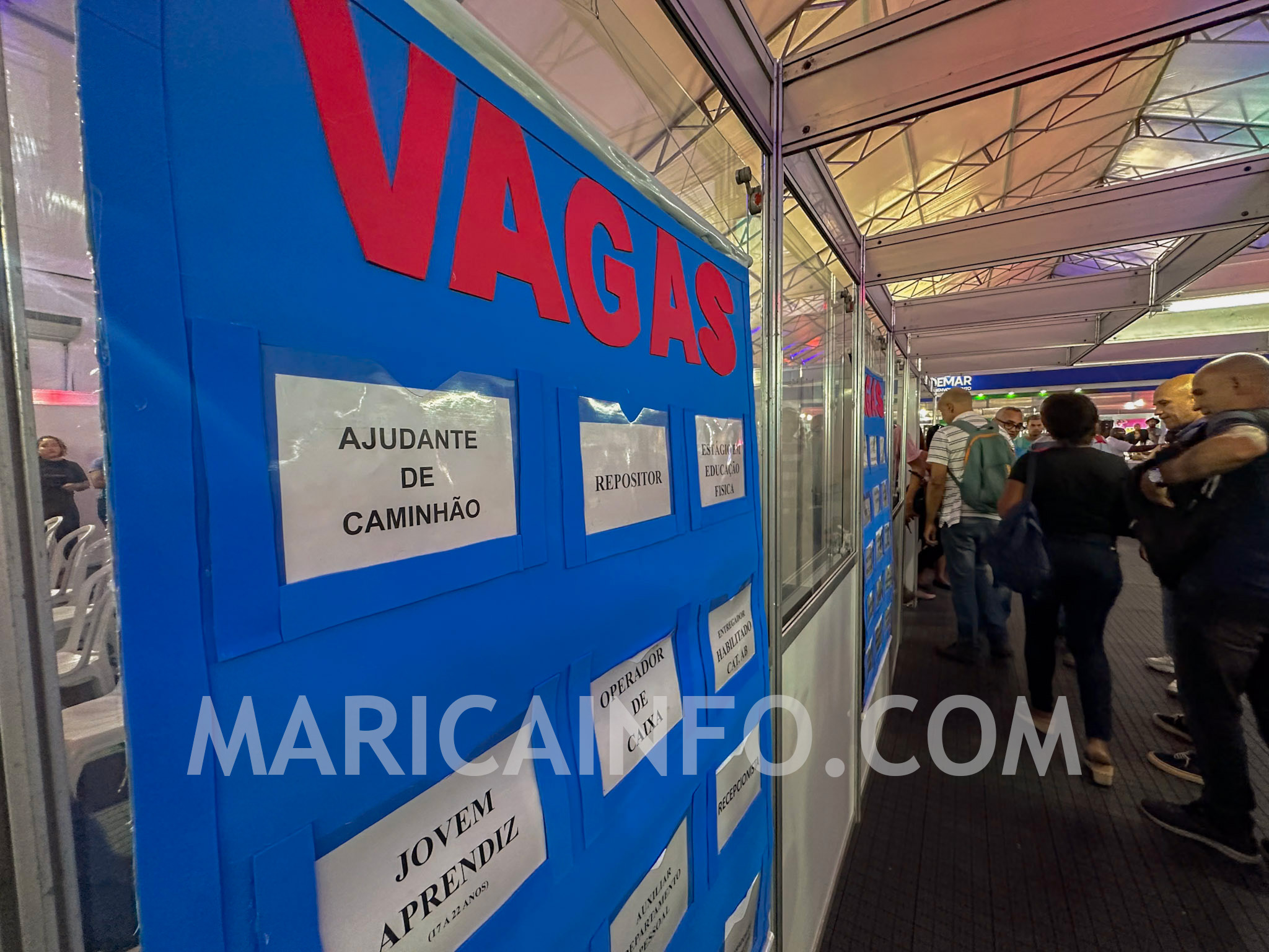 VAGAS FEIRA MARICA