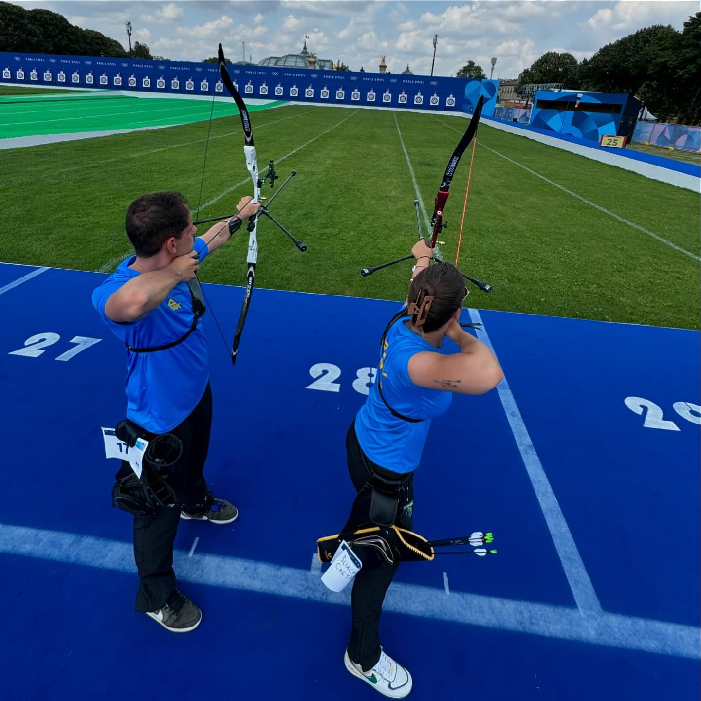 tiro com arco marcus dalmeia ana luiza paris 2024