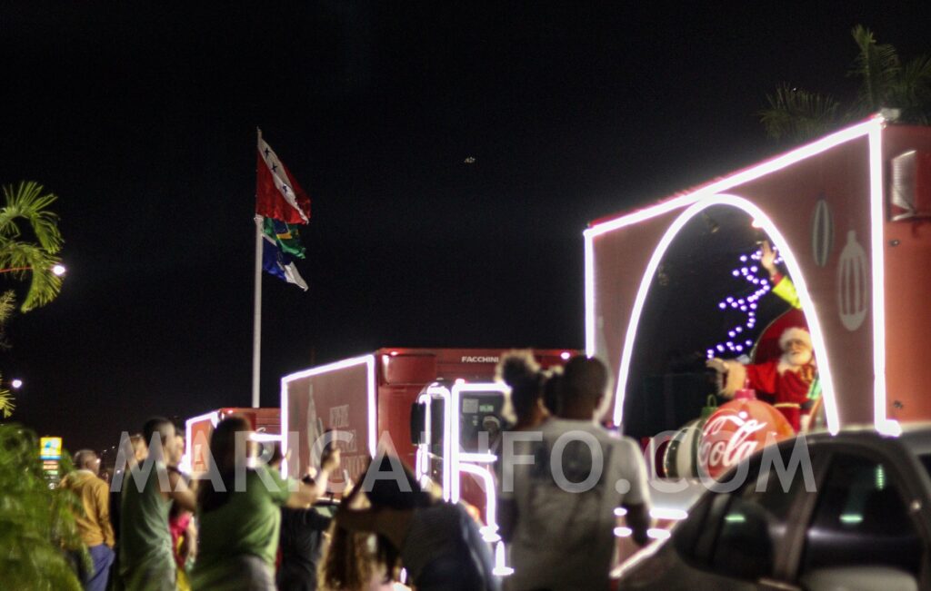 Caravana de Natal Coca Cola Marica