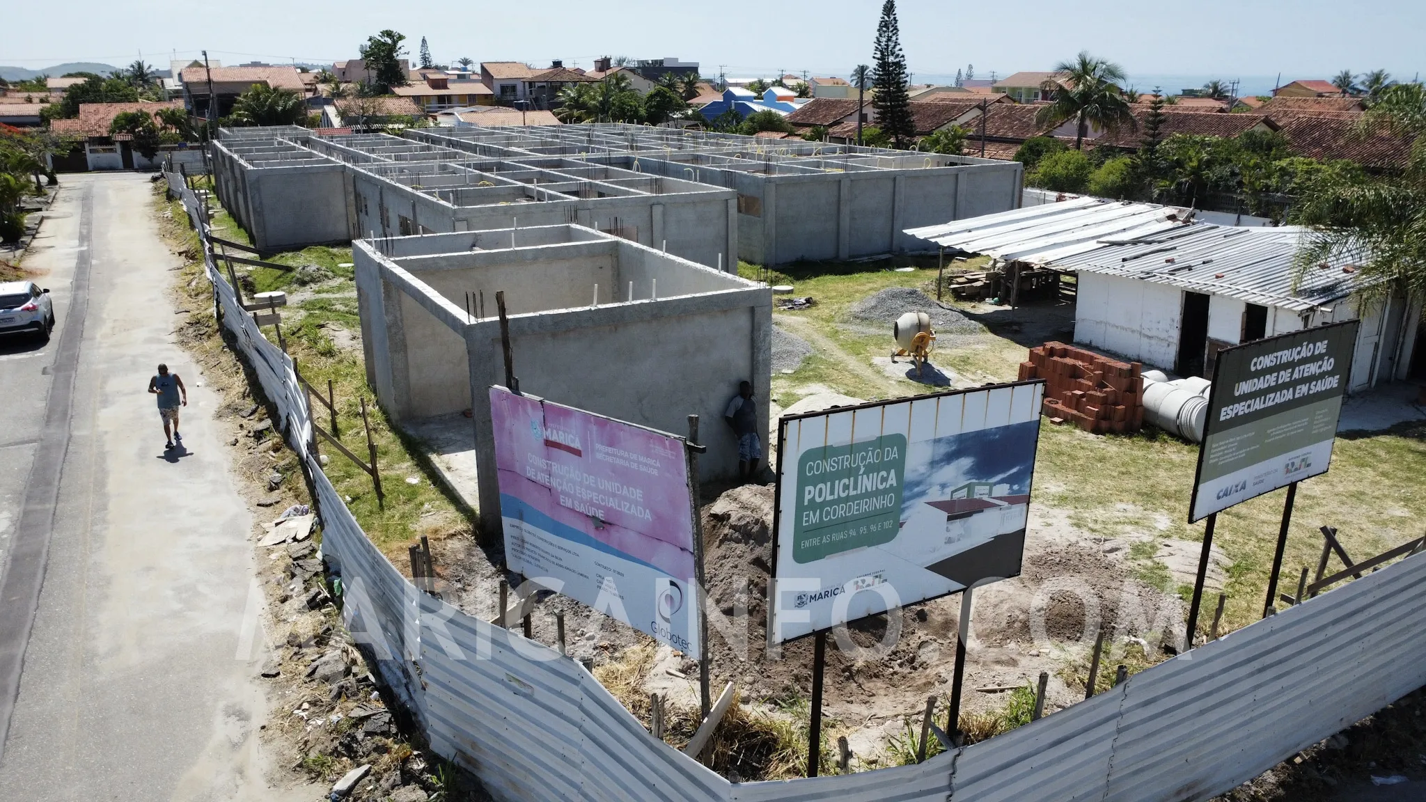 Obra Policlinica Cordeirinho nov 2024 RJ