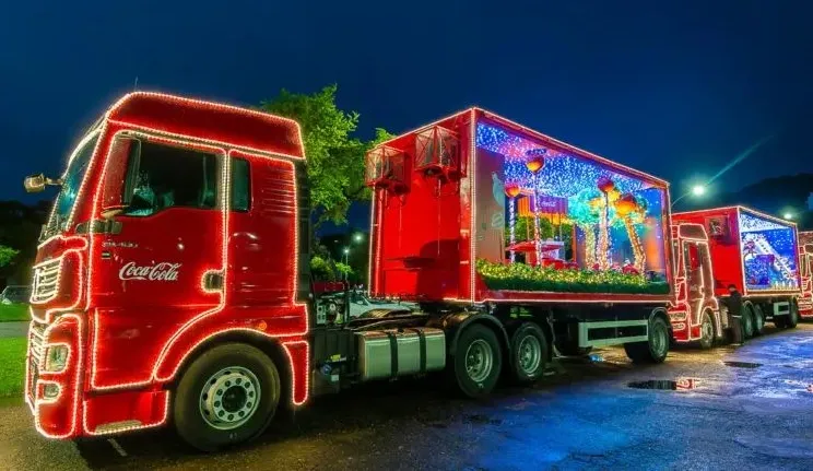 caravana de natal coca