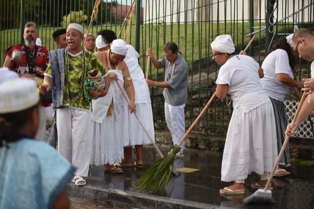 lavagem escadaria