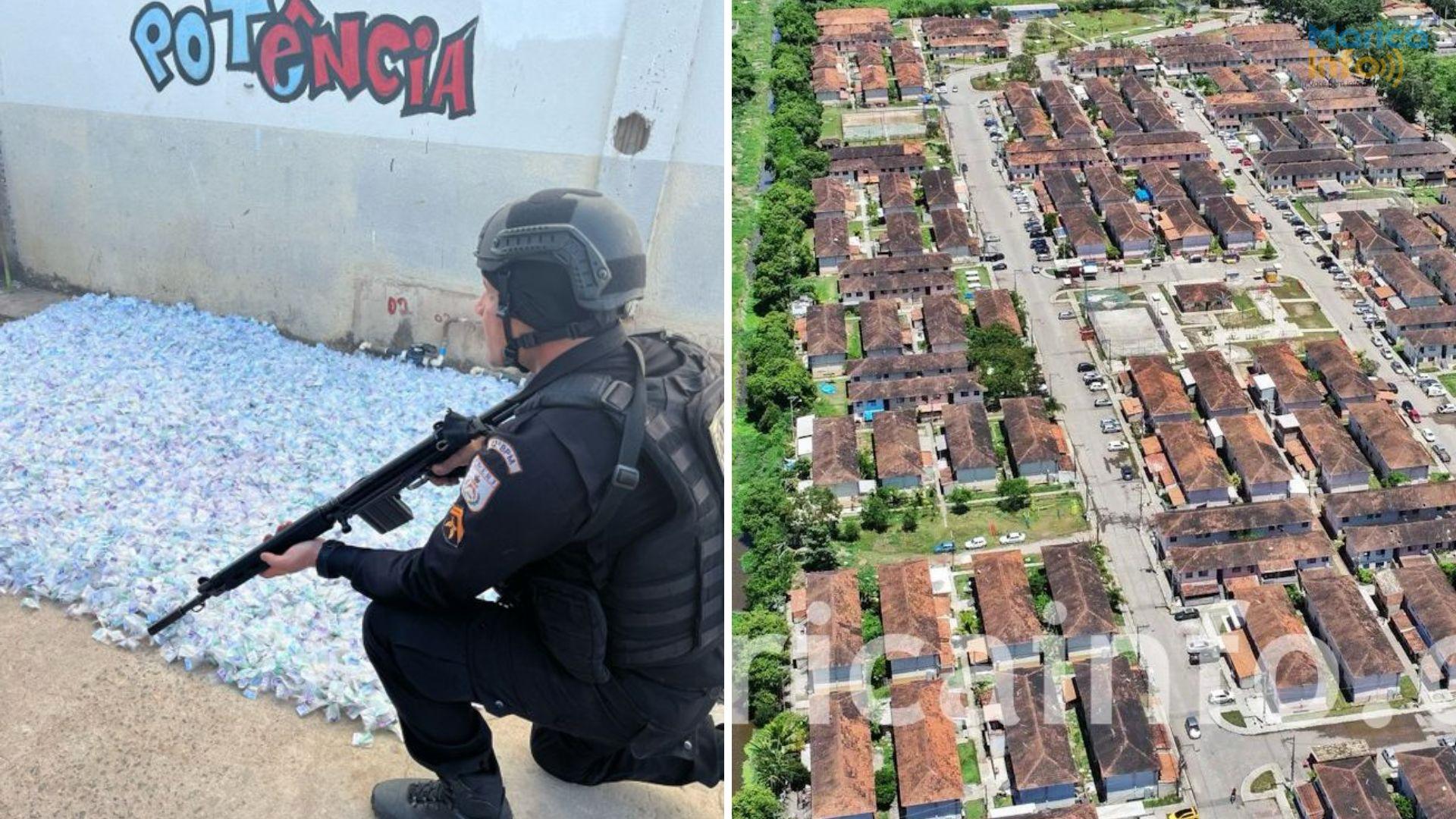 Operacao policial no MCMV de Itaipuacu