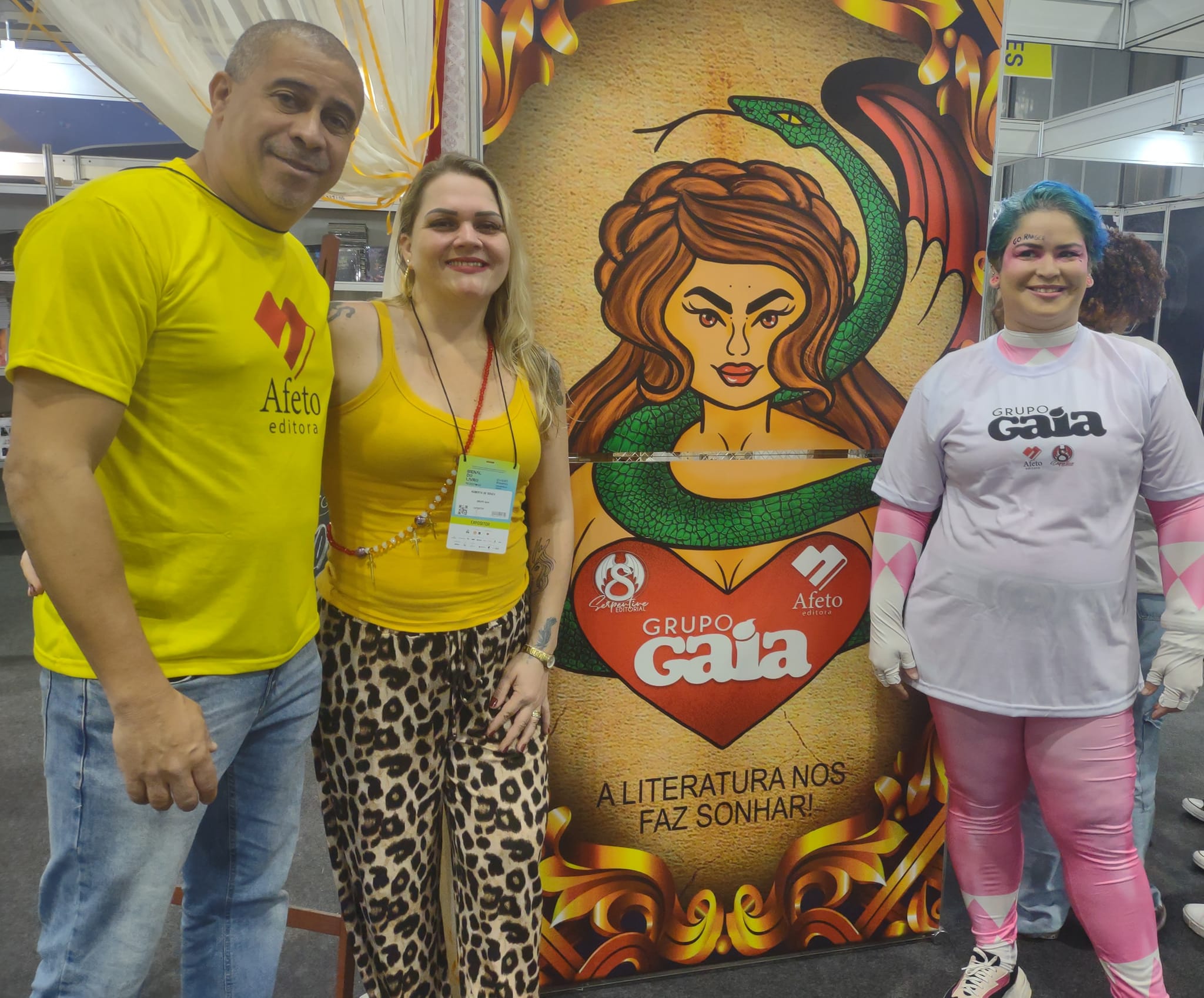 Maricá marca presença na Bienal do Rio 2025 1 Nilton Roberta e Drak