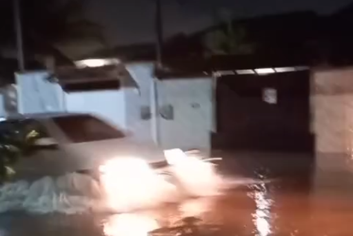 Chuva intensa atinge Maricá; Itaipuaçu registra maior volume com 60 mm em 24 horas 1 alagamento em itaipuacu