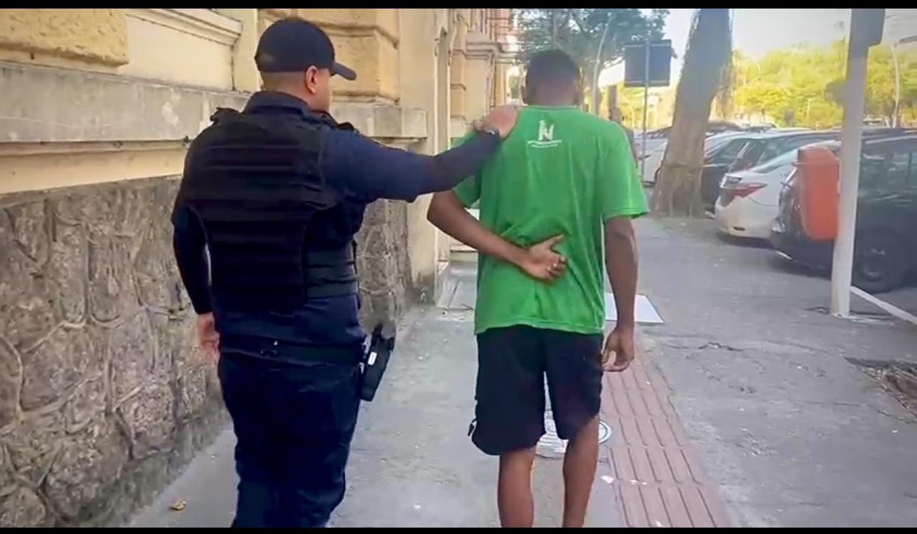 preso no centro
