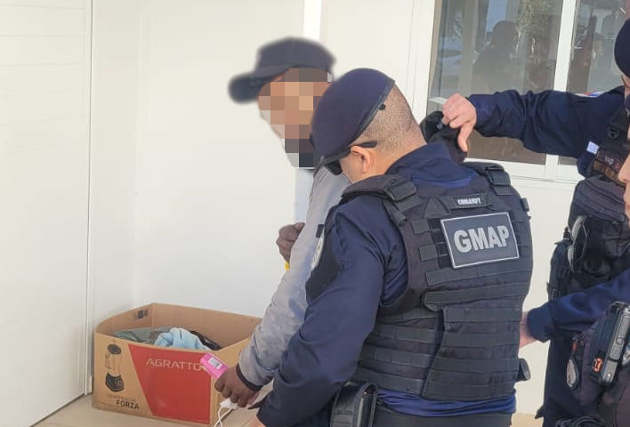 Guarda Municipal de Maricá prende homem suspeito de agredir e estuprar companheira 1 suspeito preso em marica