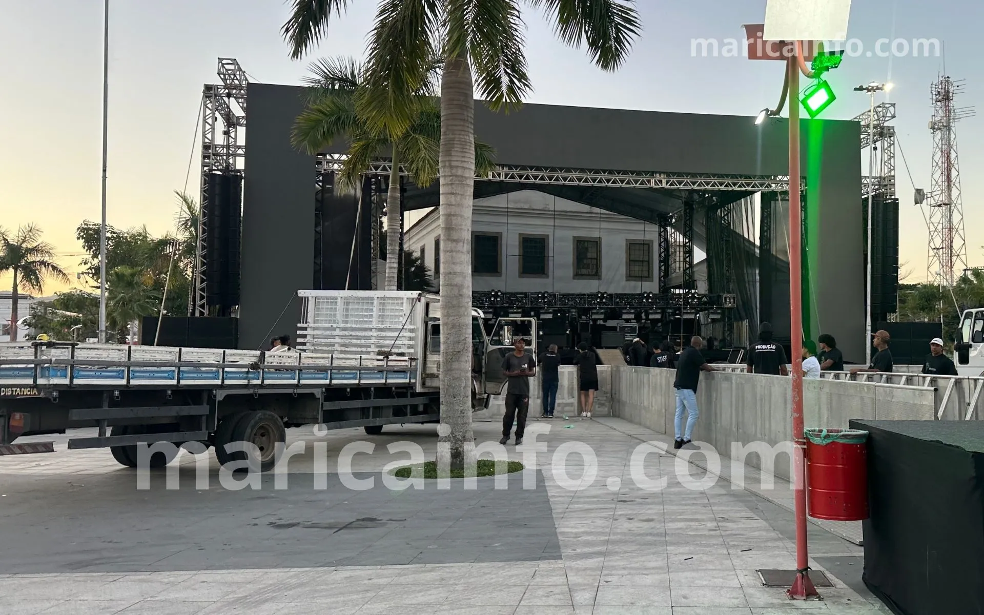 palco praca 2025
