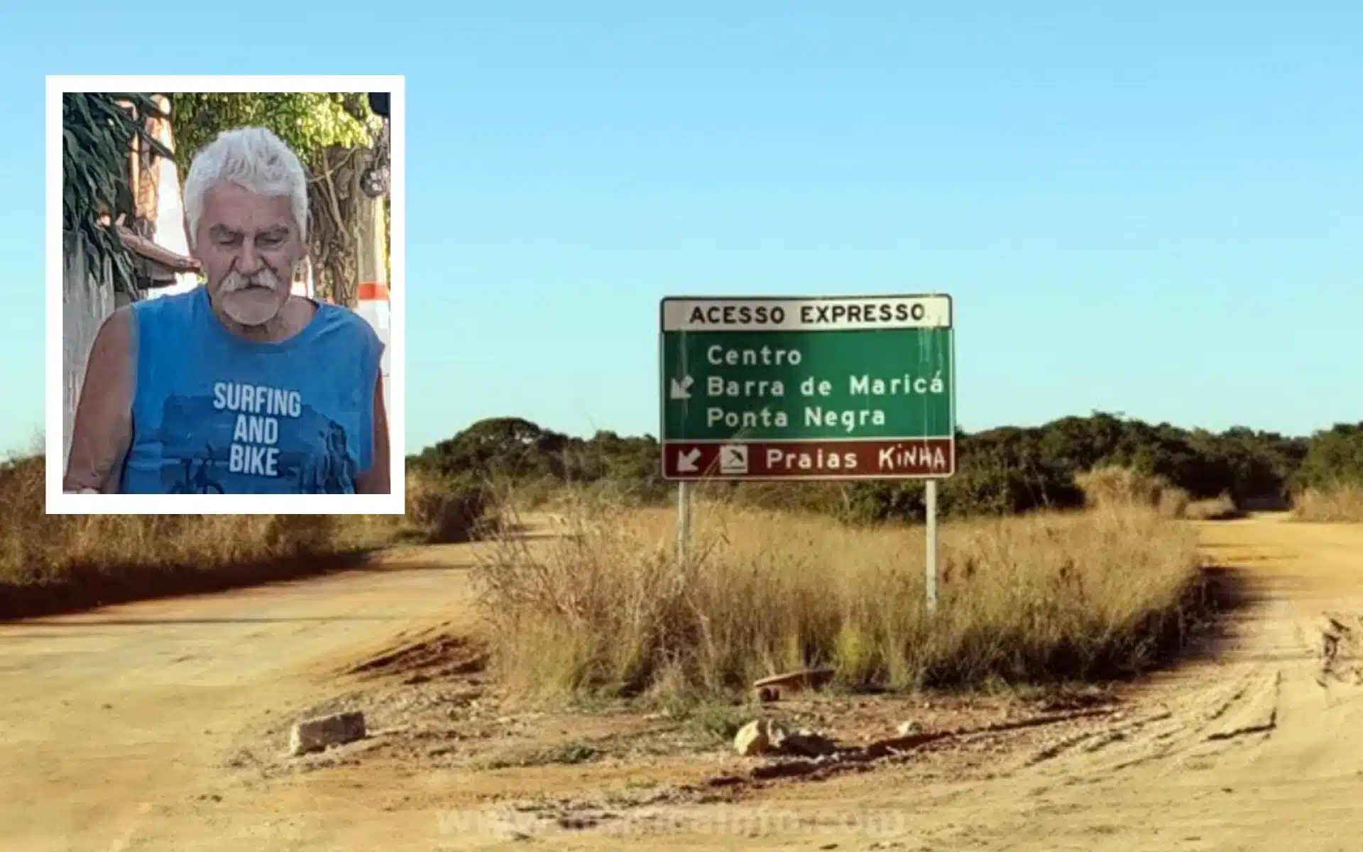 Maricá: Corpo de idoso desaparecido é encontrado na Restinga 1 rest her