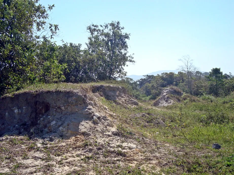 Desmatamento e degradação ambiental avançam em Cordeirinho e Bambuí 1 Extração de Areia em Cordeirinho avança sem fiscalização. (Foto: Talita Costa | Maricá Info)
