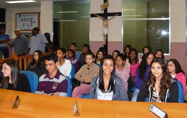 Estudantes de Maricá participam do projeto Plenarinho e serão “deputados por um dia” em Brasília. (Foto: Clarildo Menezes)