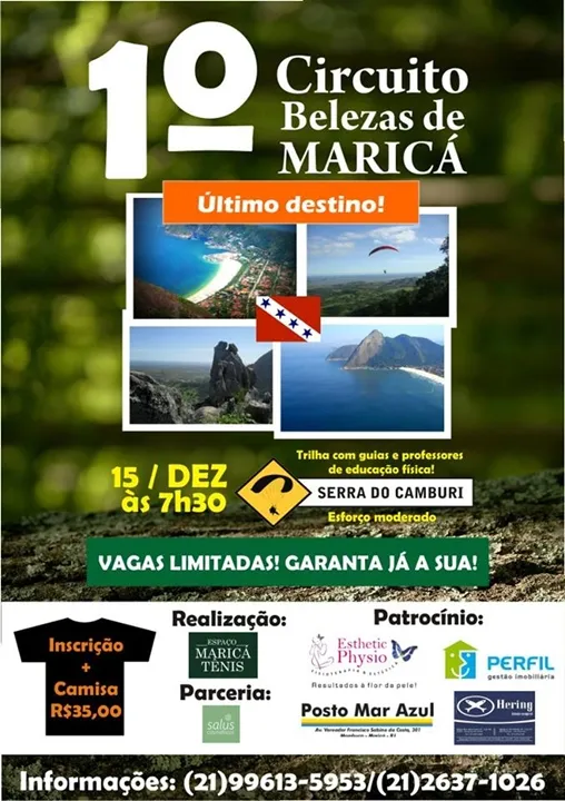 Última etapa do primeiro circuito ecológico será realizado no dia 15/12.