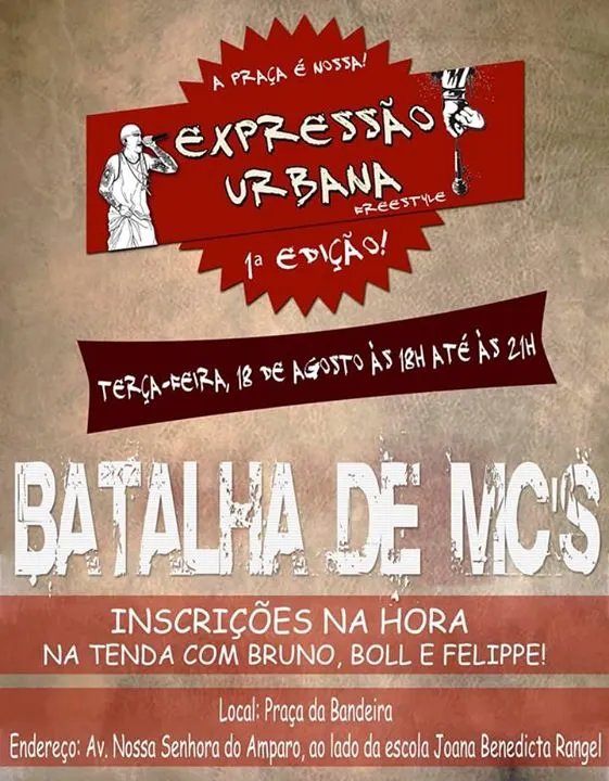 batalha flyer