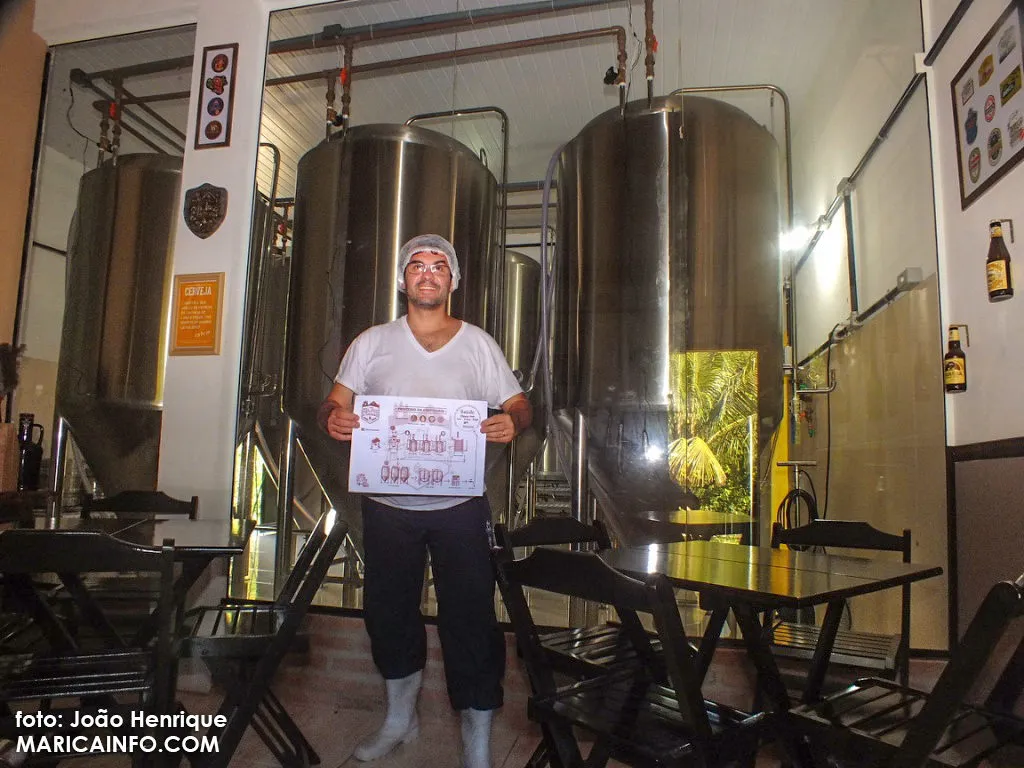 Cervejas são produzidas pelo Mestre Cervejeiro Edson Carlos (foto: João Henrique).