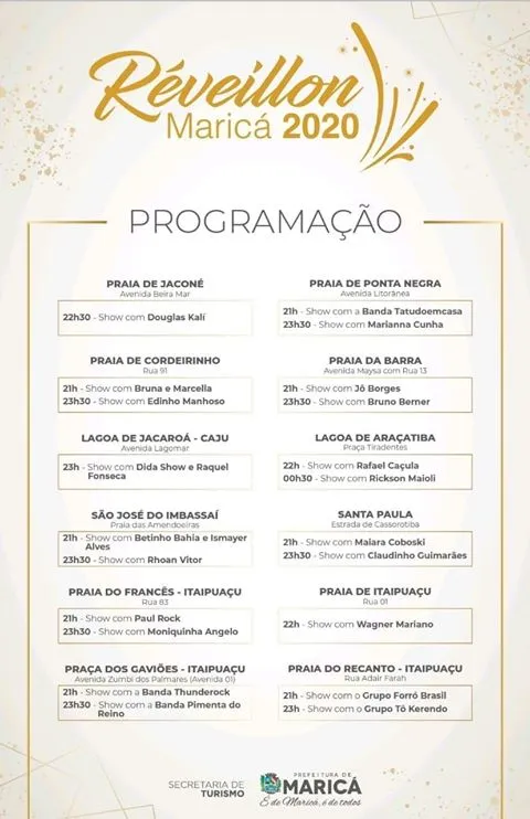 programacao reveillon