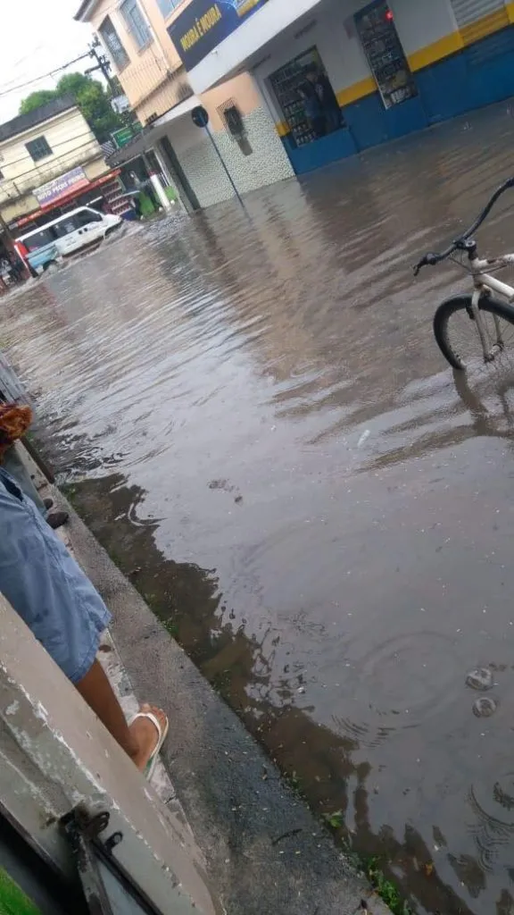 centro alagado