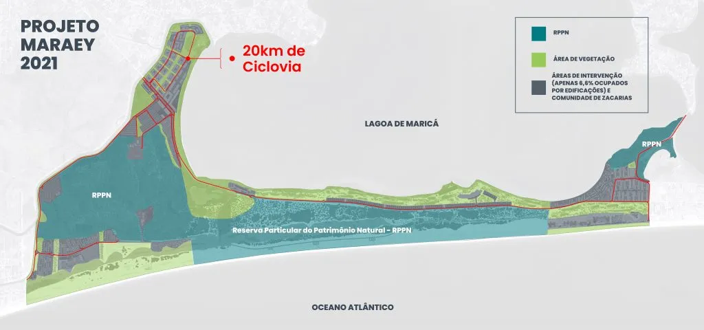 Mapa MARAEY