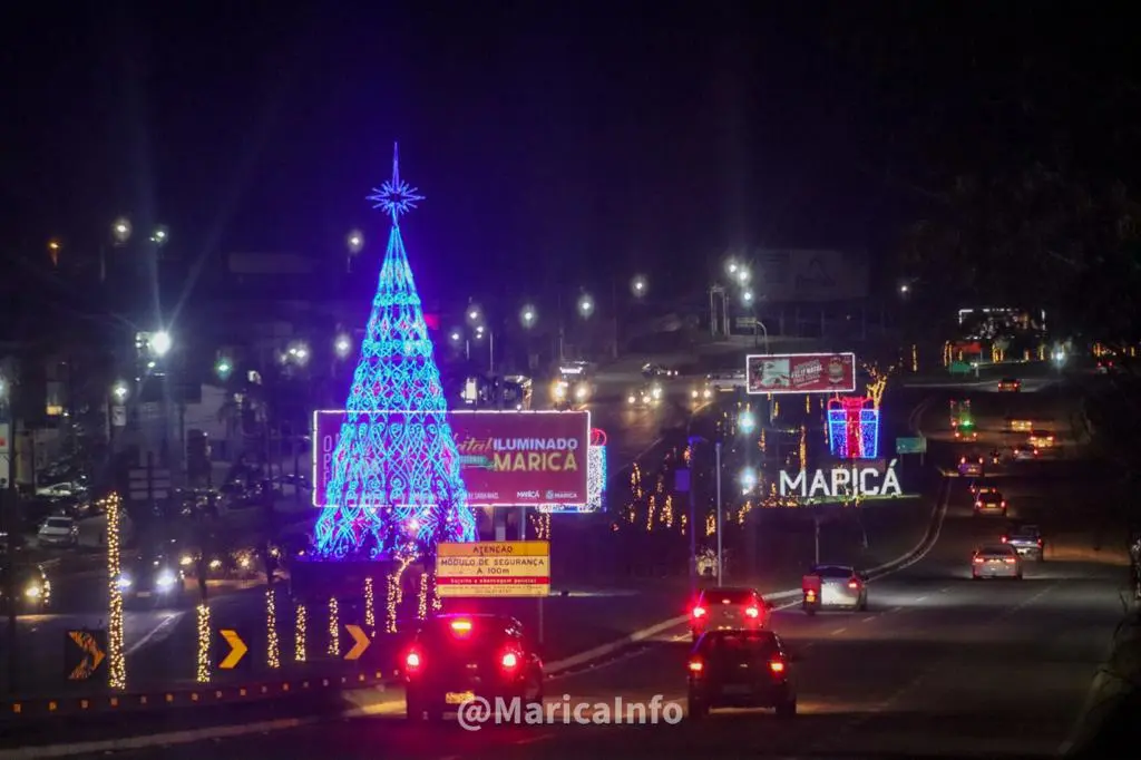 Portal de Marica Natal Iluminado 2020 Foto Marica Info RJ