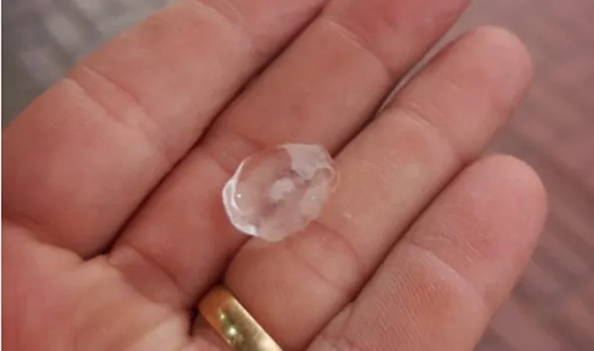 granizo chuva