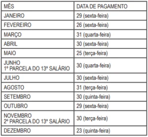 calendario servidores 2021