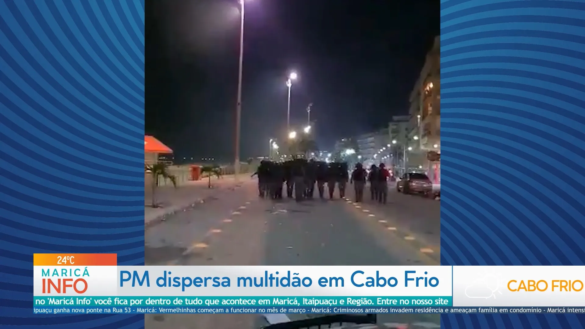 pm dispersa bloco cabo frio praia do forte