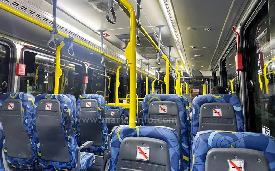 onibus interior marica coletivo