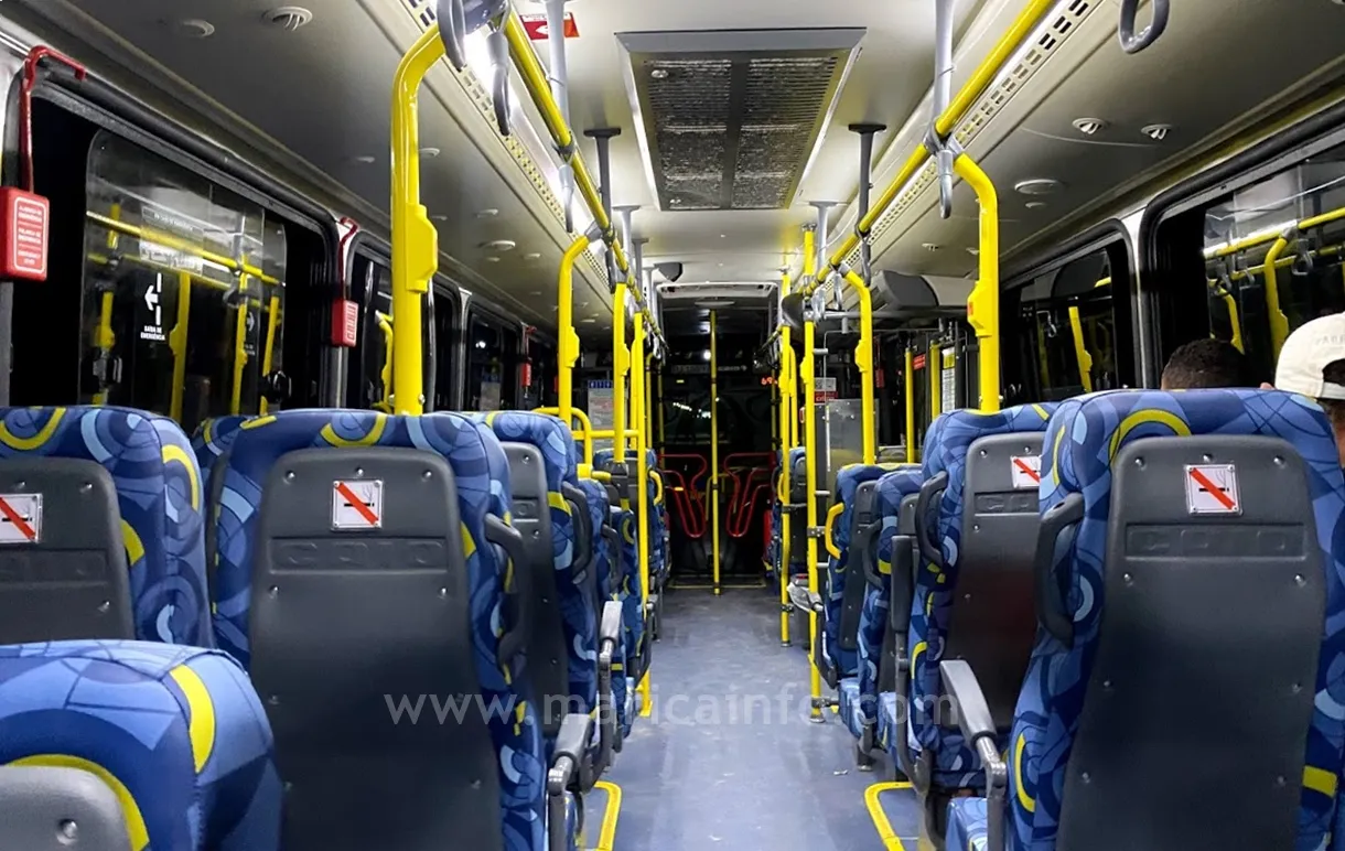 onibus interior rio do ouro