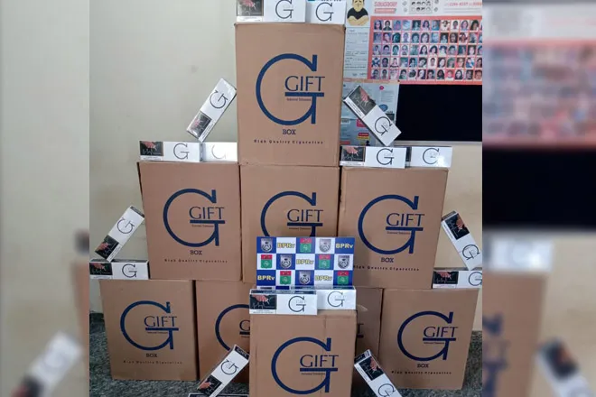 carga cigarros contrabando