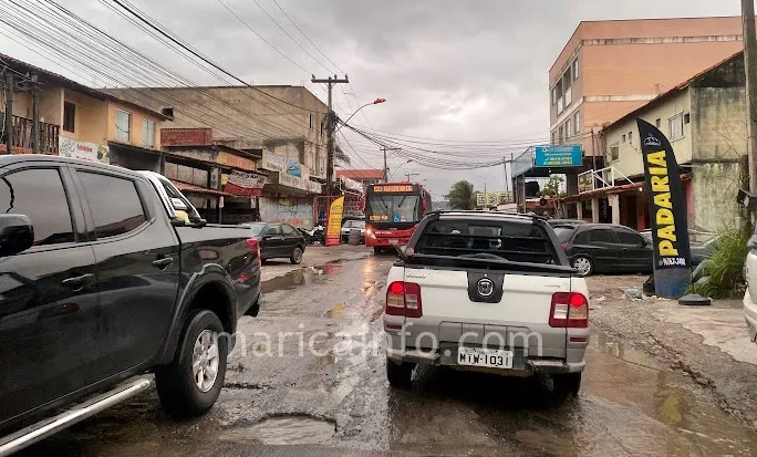 Itaipuaçu: Motoristas sofrem com precariedade em uma das principais vias 2 rua 66 precariedade