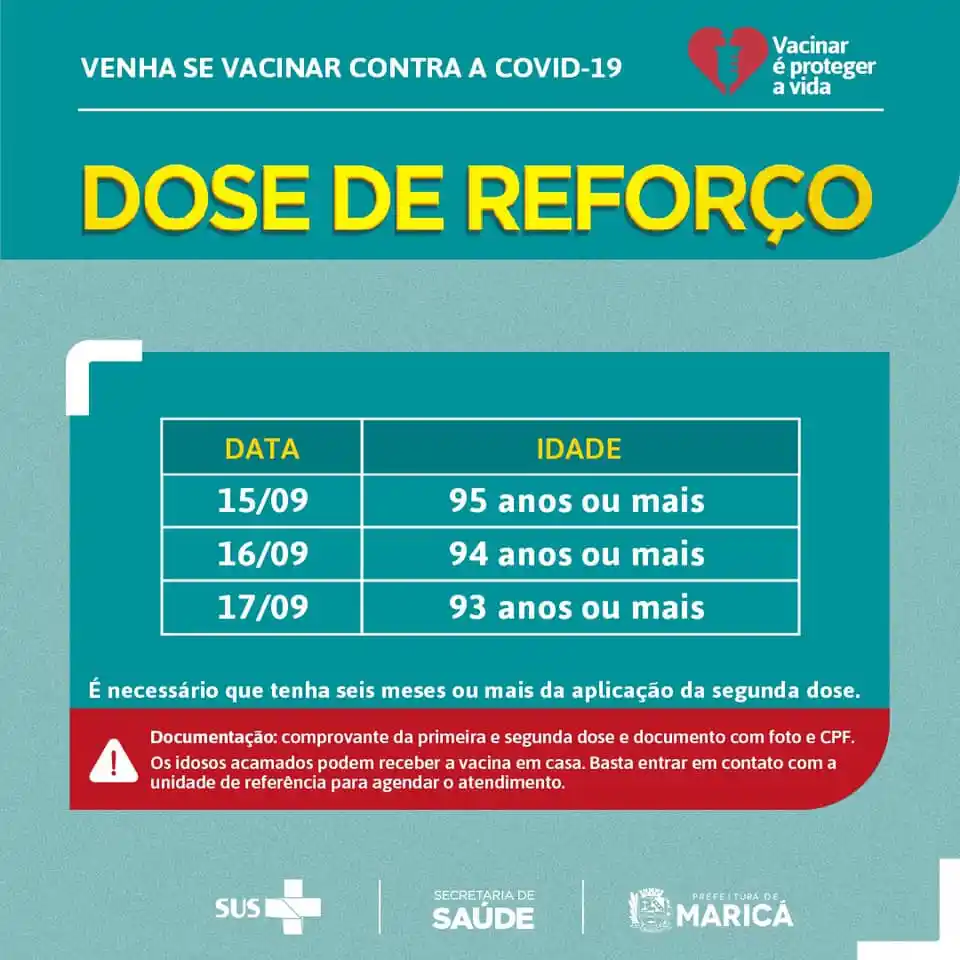 dose de reforco marica