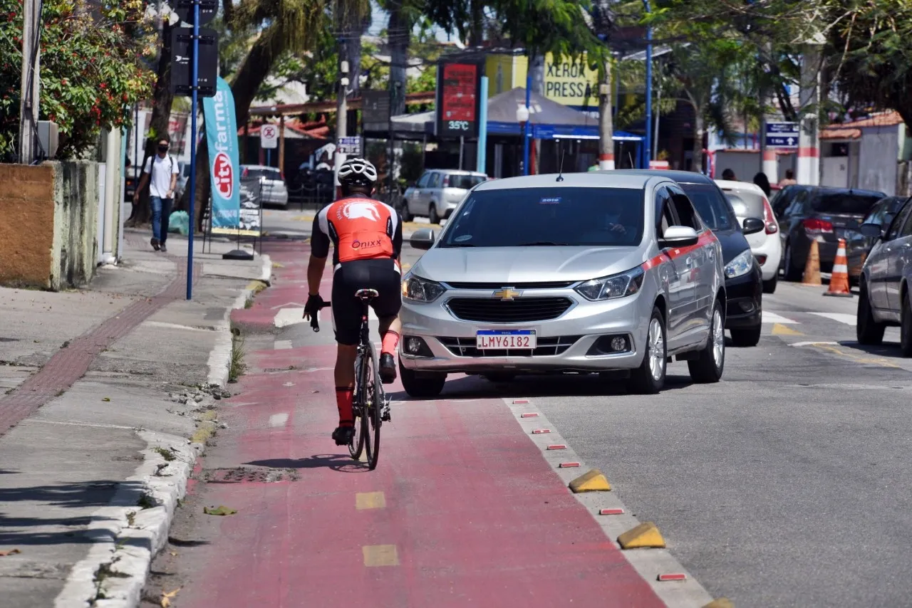 ciclista risco transito