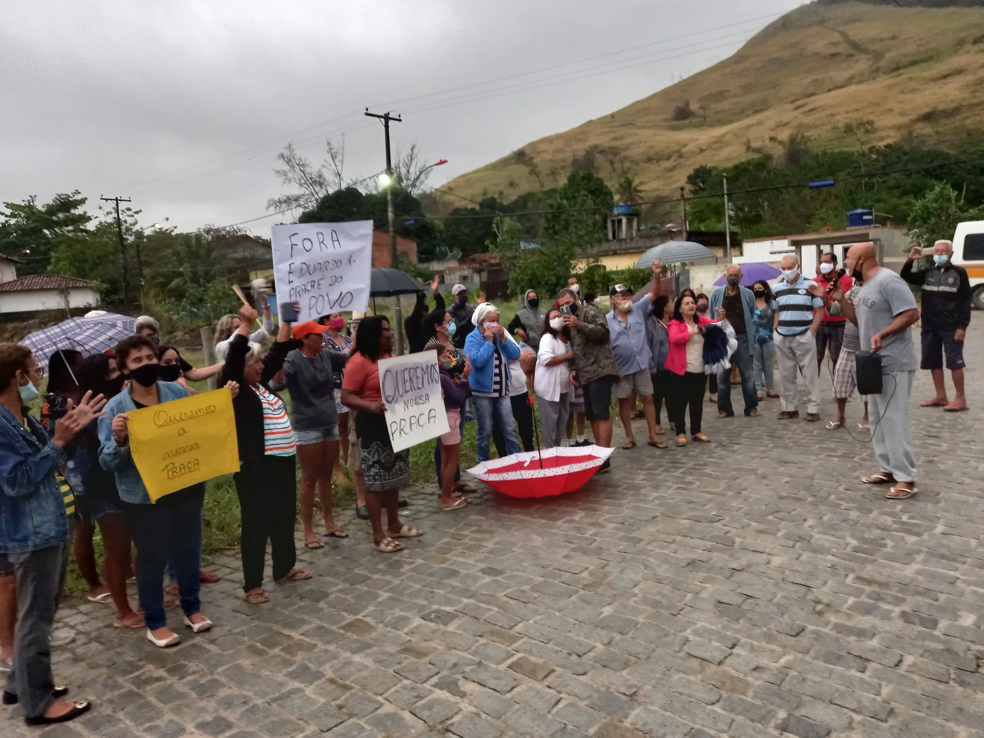 manifestacao chacaras inoa