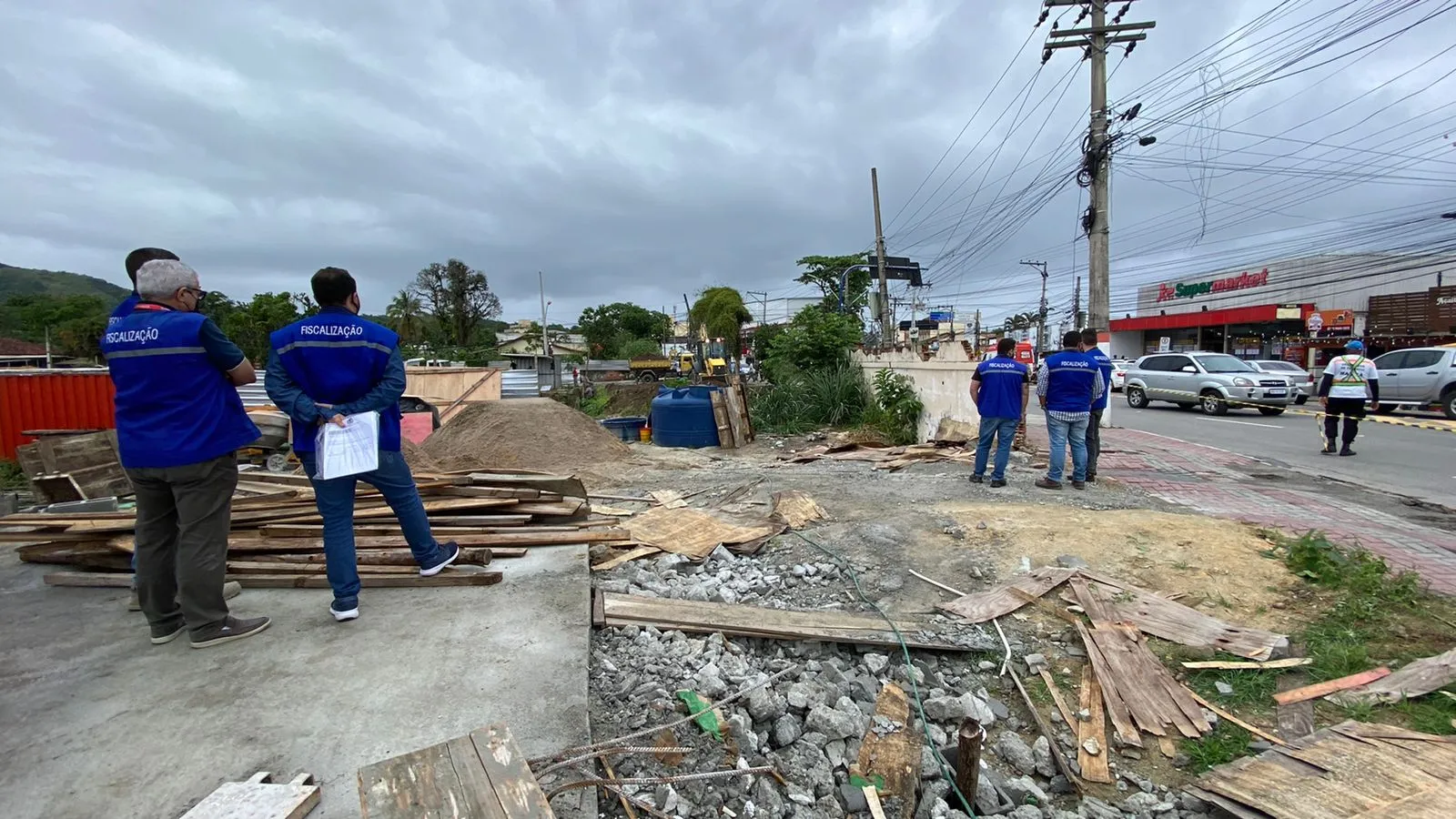 fiscalizacao demolicao centro marica