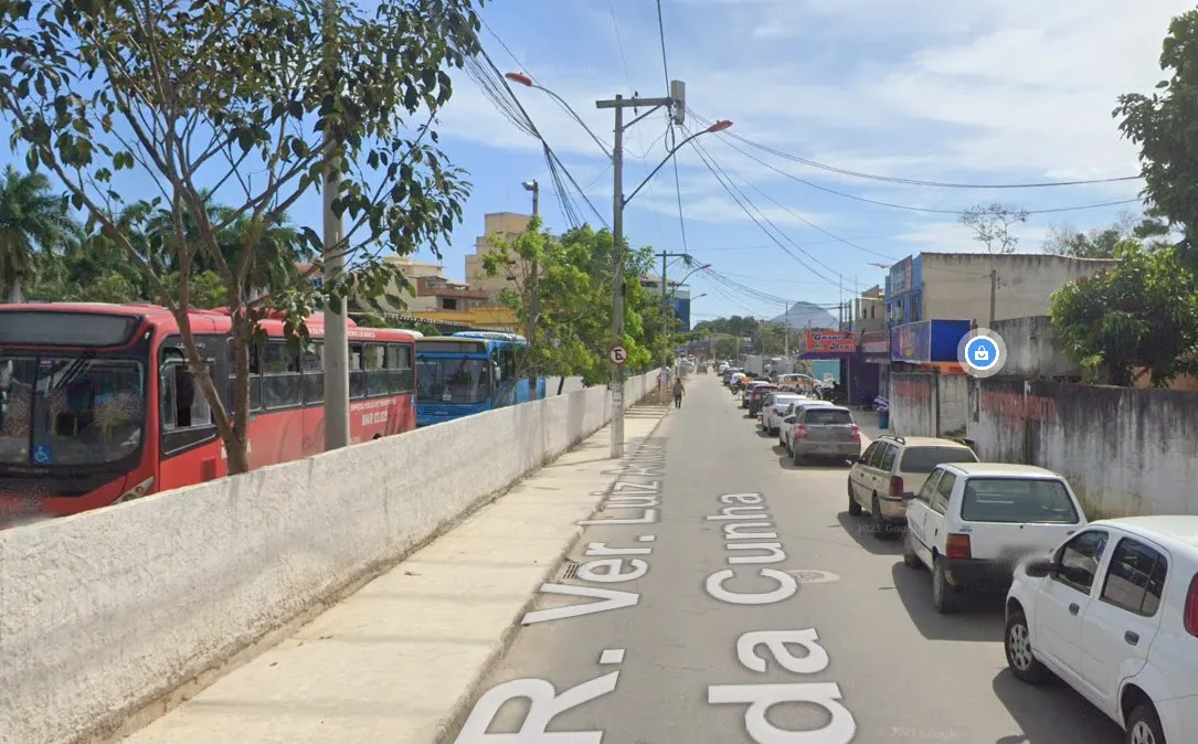 rua interditada obras